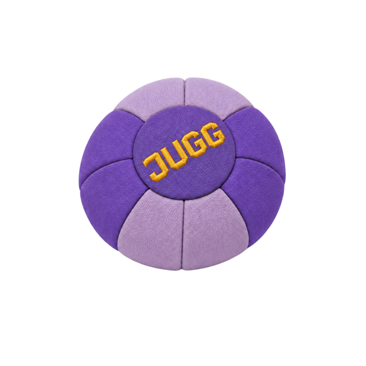 Purple Pulse 10-Panel Foot Bag